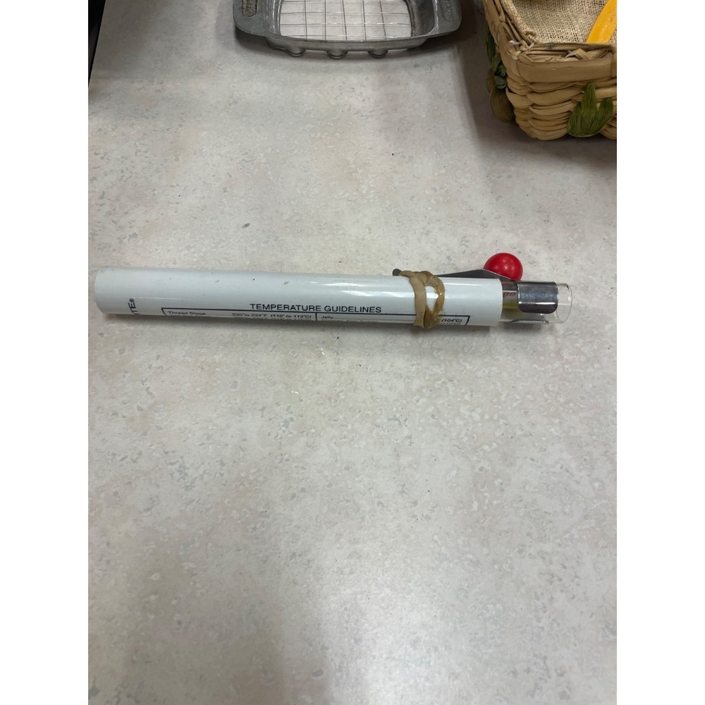 Vintage ACU-RITE Classic Candy, Jelly & Deep Fry Thermometer
